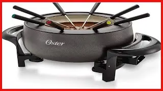 Discover the Oster Titanium Infused DuraCeramic Fondue Pot: Cook Faster, Clean Easier