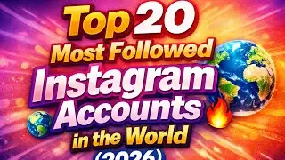 Top 20 Most Followed Celebrities on Instagram (2026) 🌍🔥#viral #shorts #instagram 