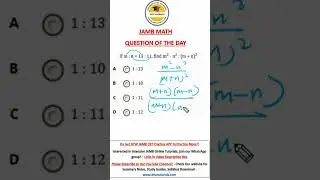 Algebraic Ratios - JAMB Math Question of the Day #jamb #jamb2024  #dtwtutorials #education #students