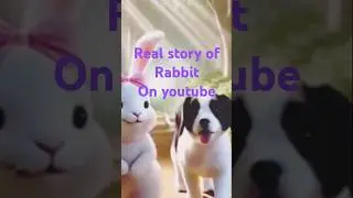#viralvideo#rabbit rescue#trending#trendingshorts #rabbit#rabbitfunnyvideos#rabbit save a puppy