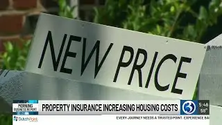 MORNING BUSINESS REPORT:  Insurance Hikes Raise Housing Costs