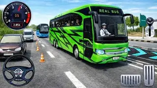 Modern Uphill Bus Simulator | Offroad Driving 3D | Android Gameplay