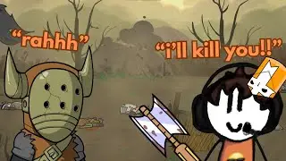Gen Alpha впервые играет в CASTLE CRASHERS