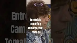Camar&oacute;n & Tomatito &ndash; Entrevista &ldquo;Soy Gitano&rdquo; (1989) | Remaster 4K #parte3