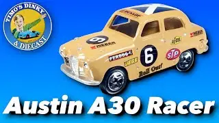 Dinky 160 Austin A30 Race Car Conversion Redux #Dinky #corgi #diecast #diecastcars