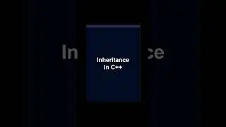 Basic Inheritance in C++