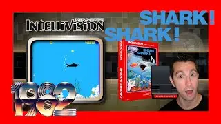 Shark! Shark! (Intellivision) - Chronologically Gaming (CG) #retro #consolegaming #intellivision