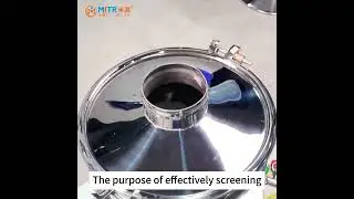 Vibrating sieve shaker