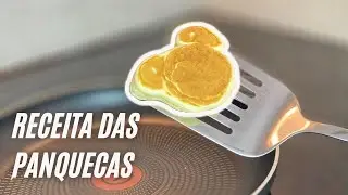 Receita Panquecas do Mickey 🥞✨