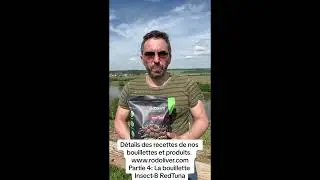 Bouillette Insect-&szlig; RedTuna: prot&eacute;ines d'insectes et farine de thon, un app&acirc;t &agrave; grosses carpes