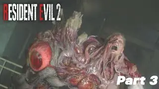 Resident evil 2 remake part 3 underground boss fight
