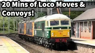 20 Mins of Different Class LOCO MOVES & CONVOY's..!