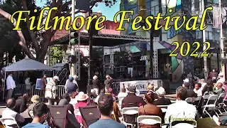 Western Addition Jazz and Blues Music Festival on Fillmore Street in San Francisco 2022