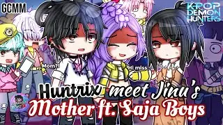 HUNTRIX Meet Jinu's MOTHER ft. SAJA Boys | GLMM / GCMM | Gacha Club Mini Movie
