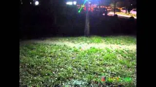 Flagon type small powerful green laser pointer astronomy for sale -- LuckLaser