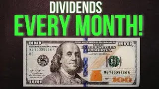 $100 Per Month In Dividends Every Month (EASY METHOD) 💸