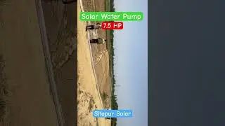 Solar Water Pump | 7.5 HP Submersible | 18 Panel 550 Watt #solarwaterpump