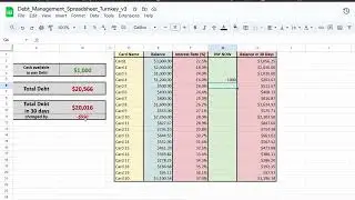 A little Debt Calculator Demo.