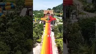 Thailand's INSANE Water Park Adventures! #shorts