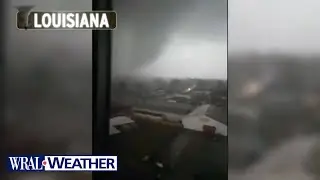 Tornado roars through New Orleans