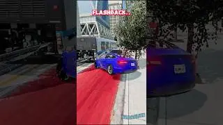 Tesla model 3 China Crash Flashback ⚡🚗😱 Beamng.drive #shorts