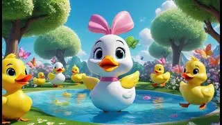 Wind Up Ducks Go Quack Quack Quack | English Nursery Rhyme | Kids Songs | Baby Music