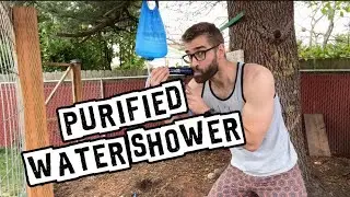 ★★★★★ Mountaineer Review: Purified shower and drinking water Membrane Solutions Gravity Water Filter