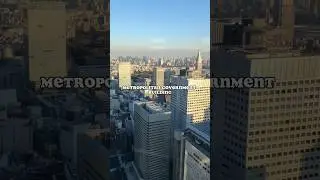 [Tokyo] Mount Fuji From This Free Observatory in Tokyo #shorts #tokyoviews #mountfuji #japanvlog