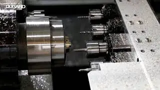 Hanwha XD42 Sliding Head CNC Lathe