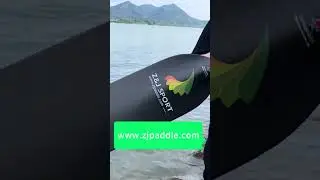 ZJ 100% Carbon Fiber IDBF Dragon Boat Paddle DB Festival Limited Edition (matt finish)