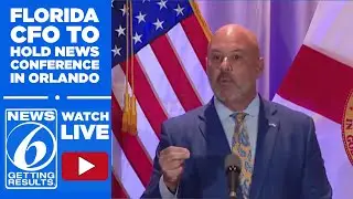 WATCH LIVE: Florida CFO Blaise Ingoglia to hold news conference in Orlando