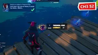 Catch or collect a Thermal Fish in Fortnite Chapter 3 Season 2 Week 4 Quest.