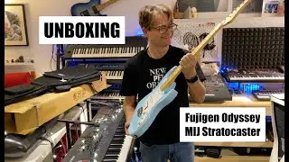 Unboxing Fujigen (Made in Japan) Stratocaster - Odyssey JOS2TDM