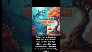 SHARKS vs TREES - #DidYouKnow? #FunFact #Learning