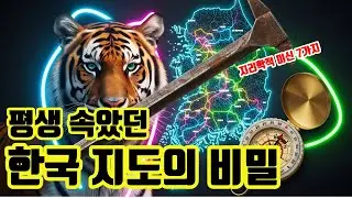 우리가 평생 속았던 한국 지도의 비밀, 지리학적 미신 7가지