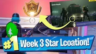 Fortnite Season 10 Week 3 Secret Battle Pass Star Location