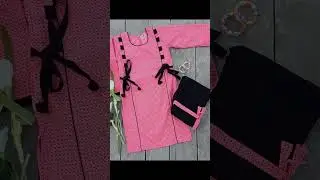 ❄️ Casual Dress Design with Lace for Winter 2025 #shorts#viralvideo#trending