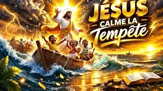 J&eacute;sus calme la temp&ecirc;te 🌊 | Chanson/musique chr&eacute;tienne enfantine et pour famille|Afrobeat❤️❤️❤️