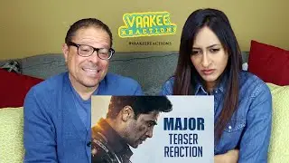Major Telugu Teaser - Foreigner Friends Reaction | Adivi Sesh | Sobhita | Mahesh Babu