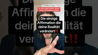 Affirmationen  #Affirmationen #Spiritualit&auml;t #gesetzderanziehung #manifestieren