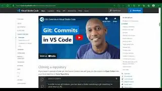 Using Git source control in VS Code