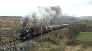 45407 A rare visit to Shap and the Settle & Carlisle .