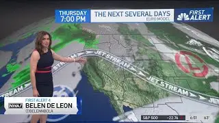First Alert Forecast: Warmer temperatures and more wind
