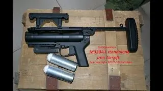 Модернизация М320 Iron Airsoft для стрельбы ВОГ25С СтрайкАрт.