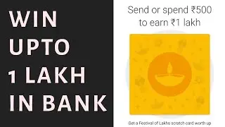 Google Pay Diwali Offer Get Upto Rs. 1,00,000 Scratch Card With Assured Cashback | Tech Earn