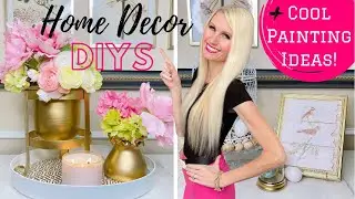 YOU WON'T BELIEVE what I USED to MAKEOVER this TRAY! 3 MAJOR Home DECOR Transformations!