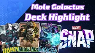Domino Mole Man Galactus is a nifty combination | Marvel SNAP Deck Highlight