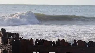 Surfing Hurricane Larry at the Hatteras Lighthouse x Brandon Todd