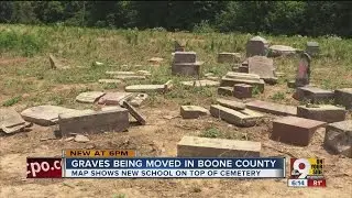 Graves being moved in Boone County