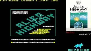 [Amstrad] Alien Highway: Encounter 2